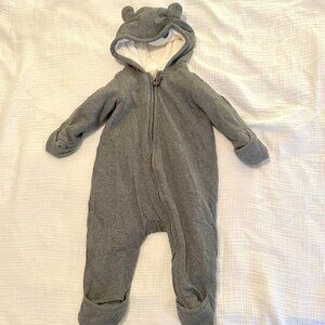 H&M Fleece Lined Baby Bunting size 3-6 months
